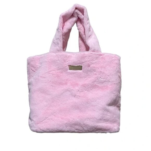 Good Girl Pink Fluffy Tote Bag by Carolina Herrera - Picture 4 of 4